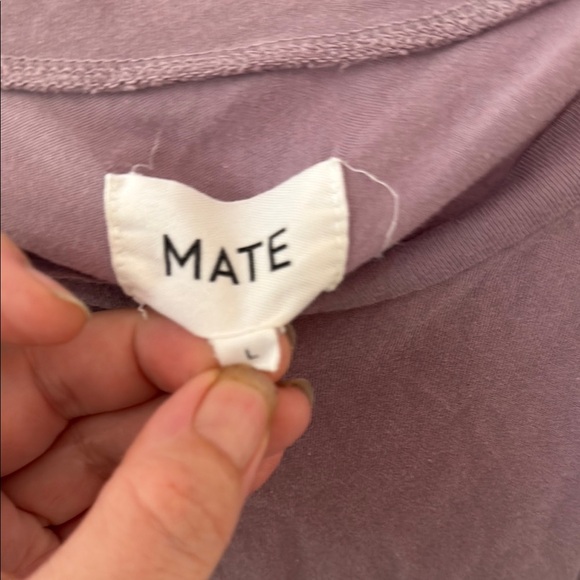 MATE the Label Organic Cotton  Crop T-Shirt Short Sleeves - Picture 6 of 8